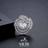  Cài áo Crystal Shine 