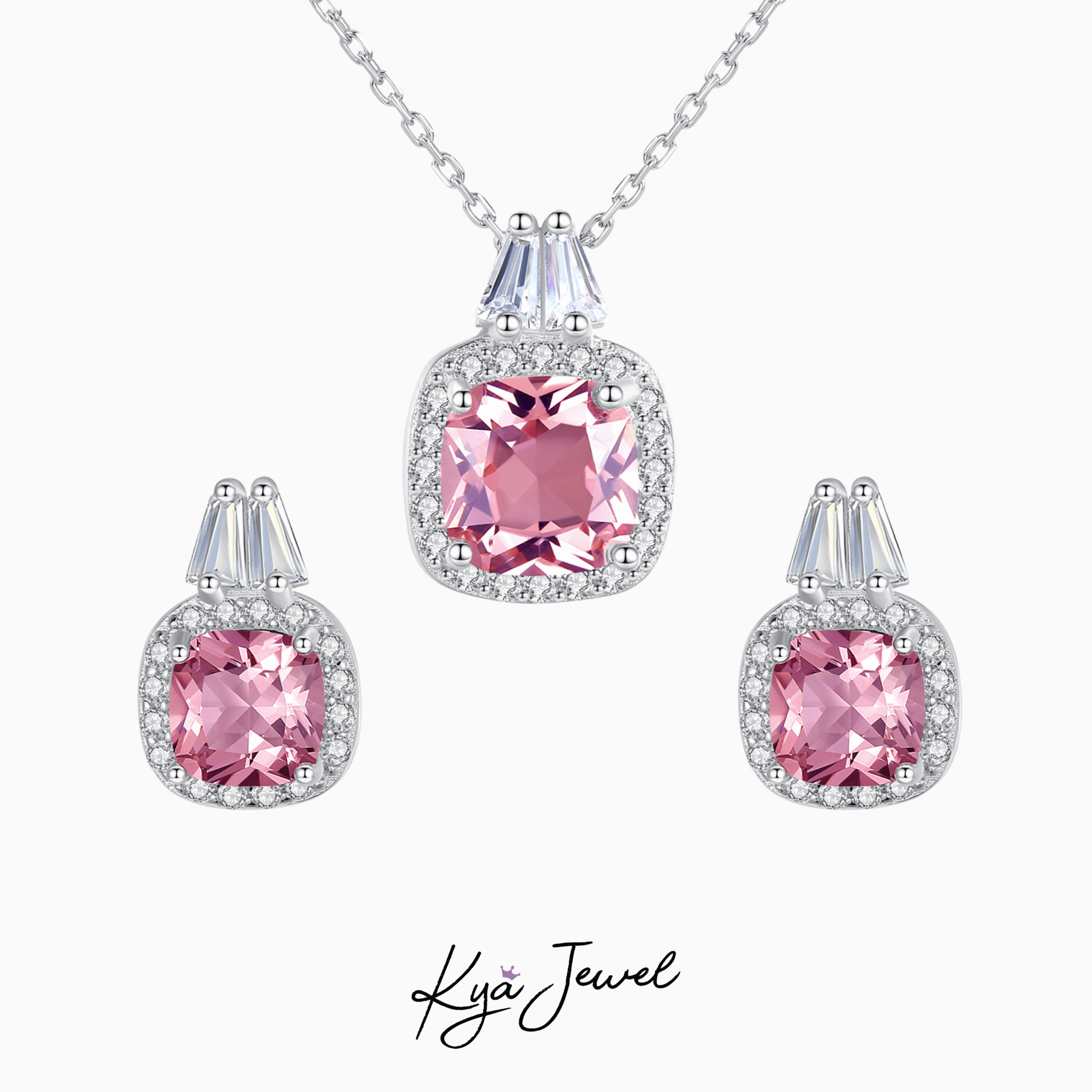  Bộ trang sức nữ Romantic Pink 