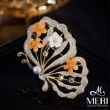  Cài áo Floral Wings 