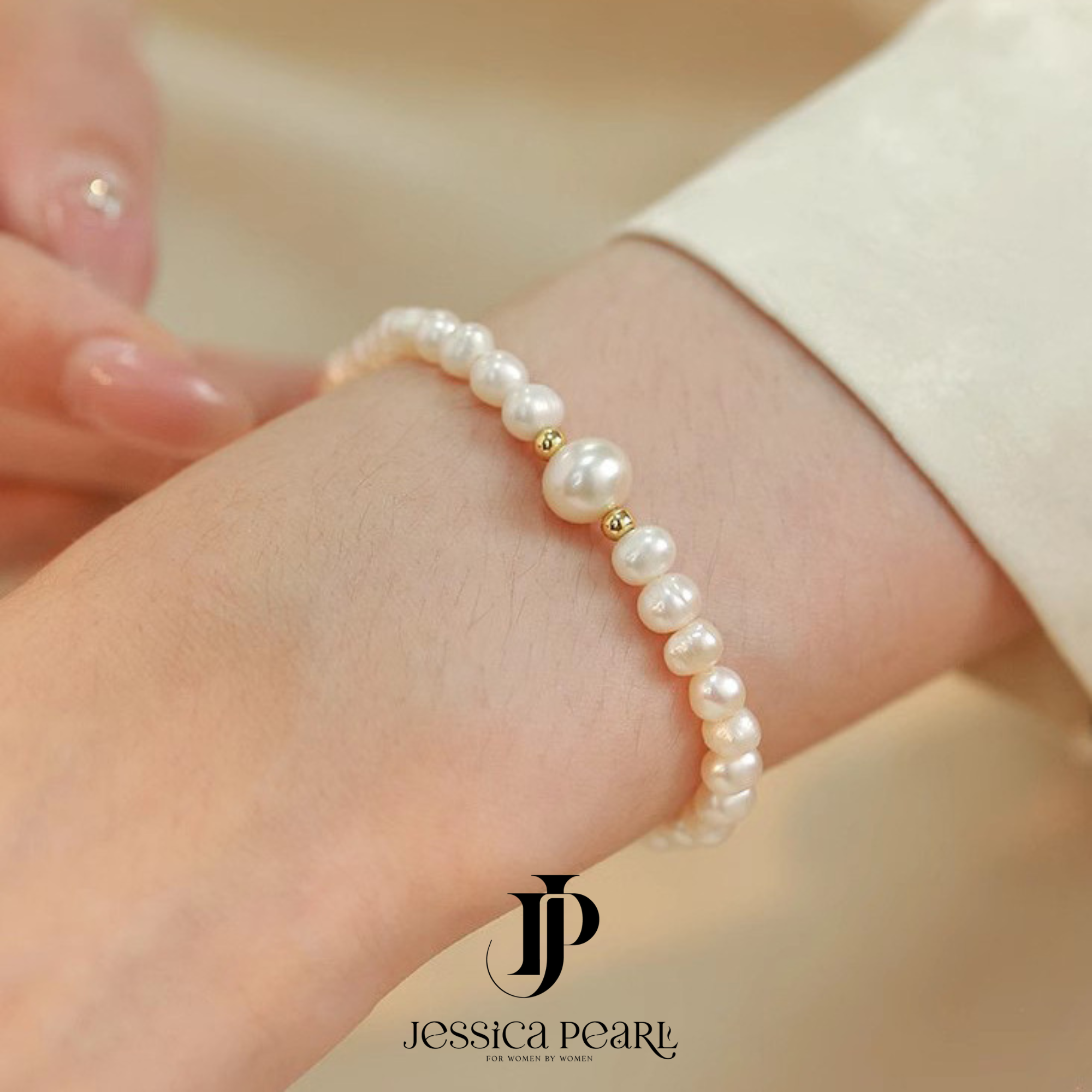  Vòng tay nữ Pearl Shine 