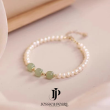  Vòng tay nữ Jade Pearl 