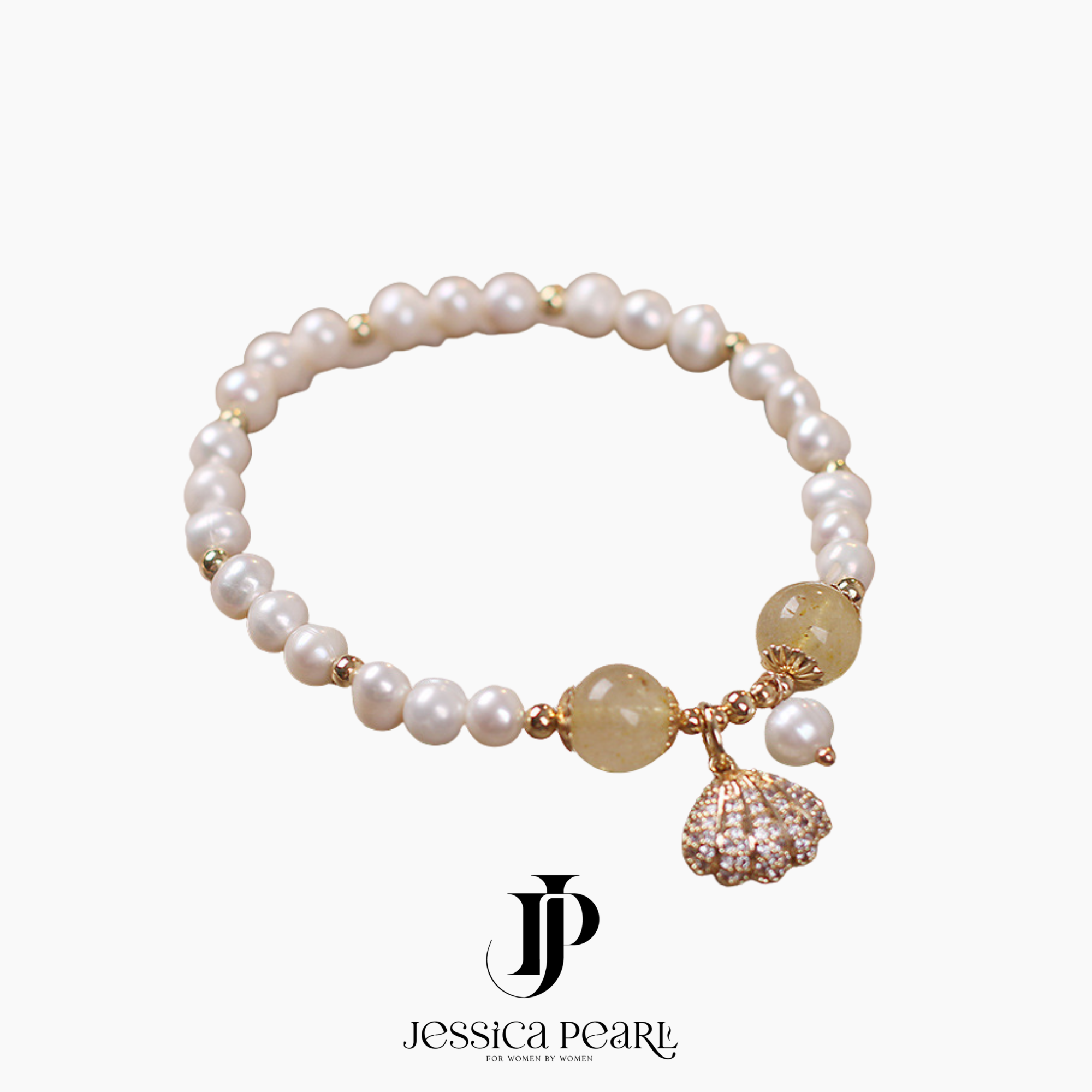  Vòng tay nữ ngọc trai Shimmering Shell 