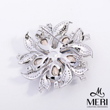  Cài áo Winter Flower 