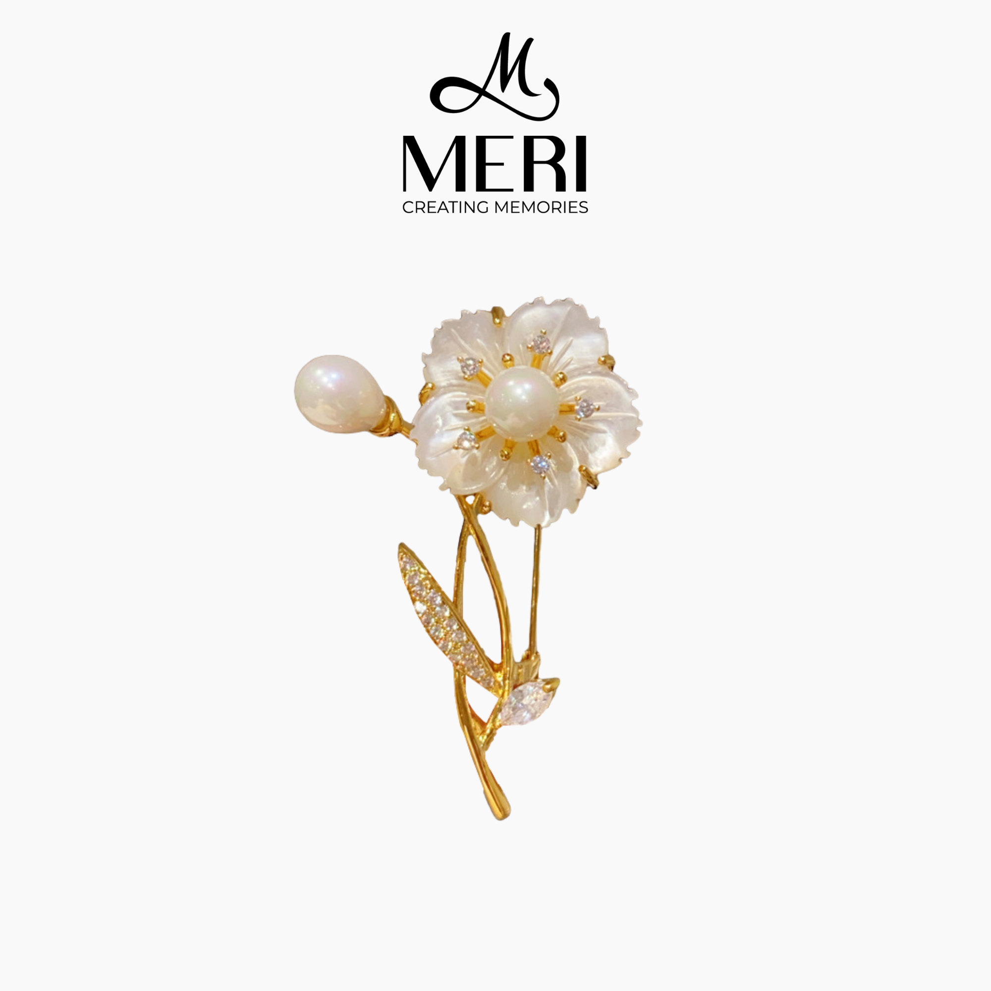  Cài áo Floral Sprig 