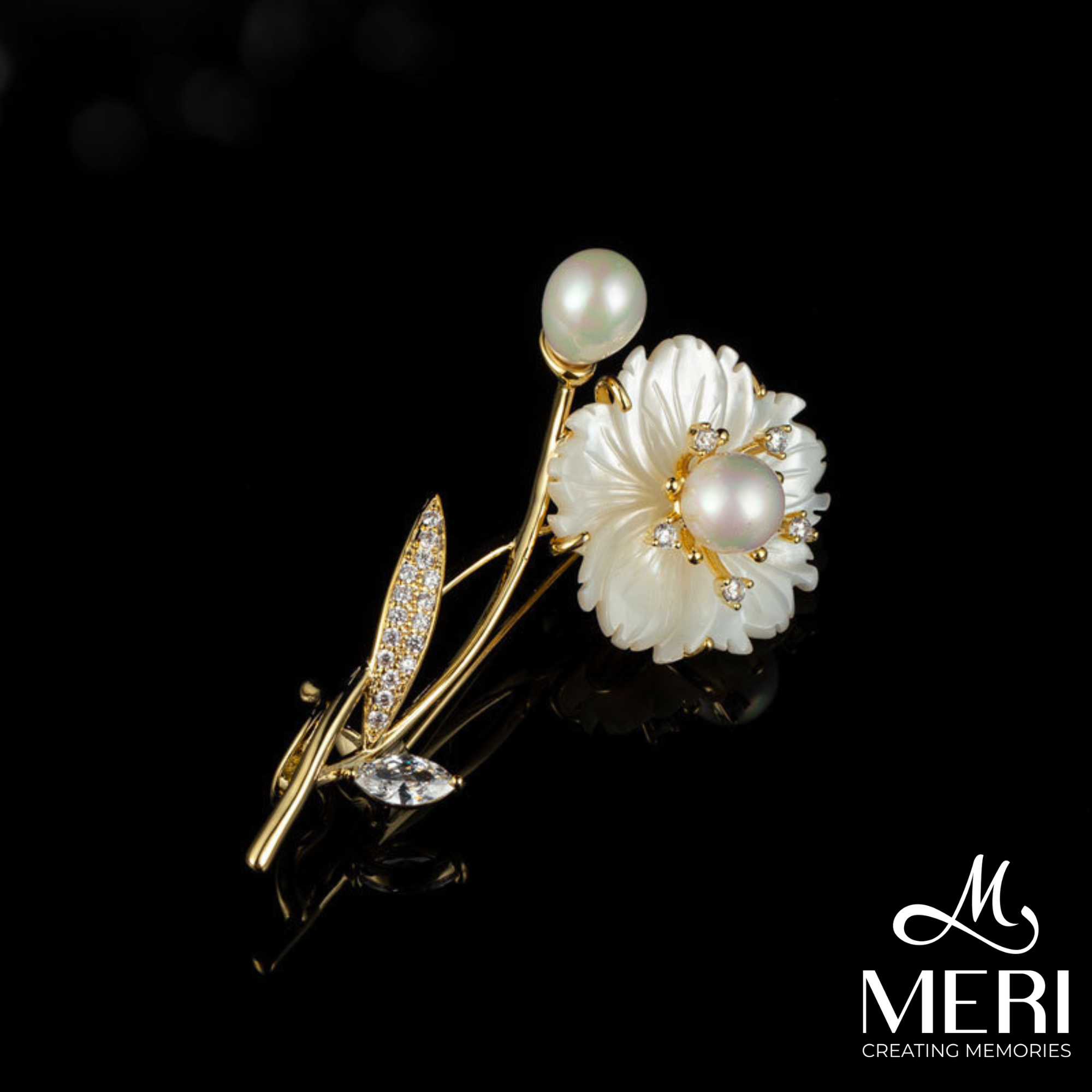  Cài áo Floral Sprig 