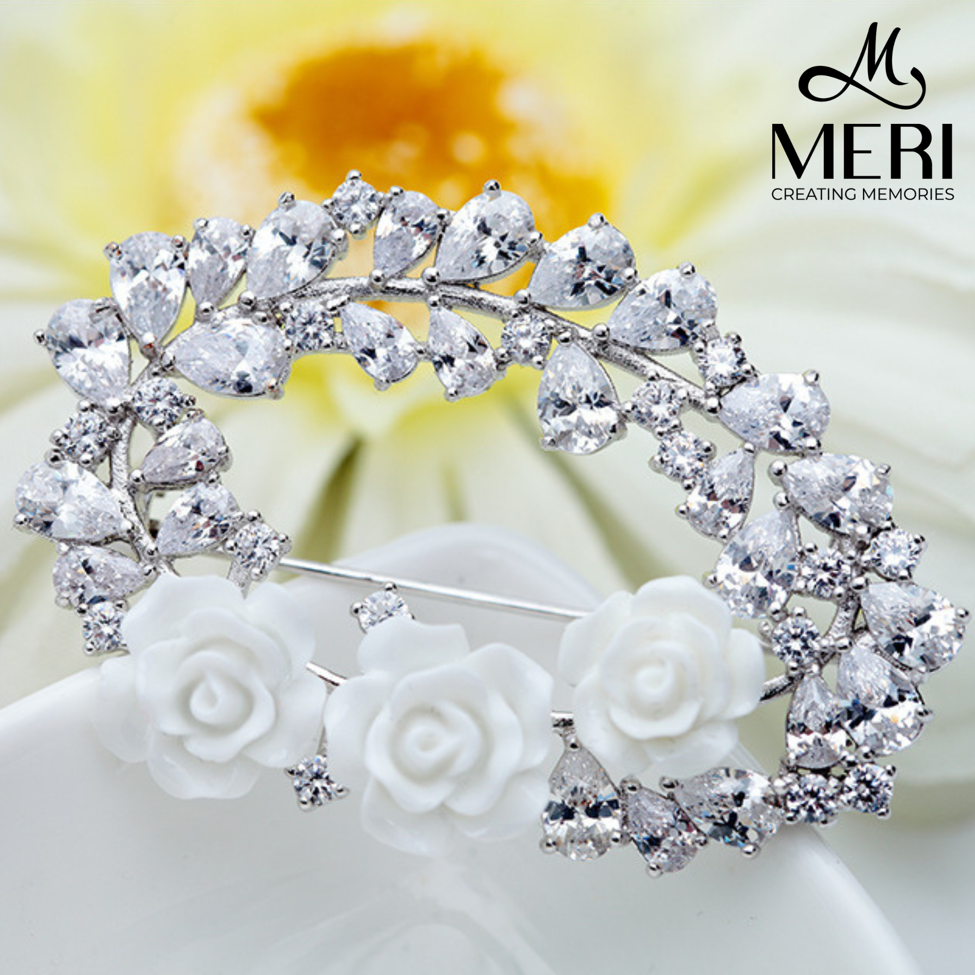  Cài áo Flower Charm 