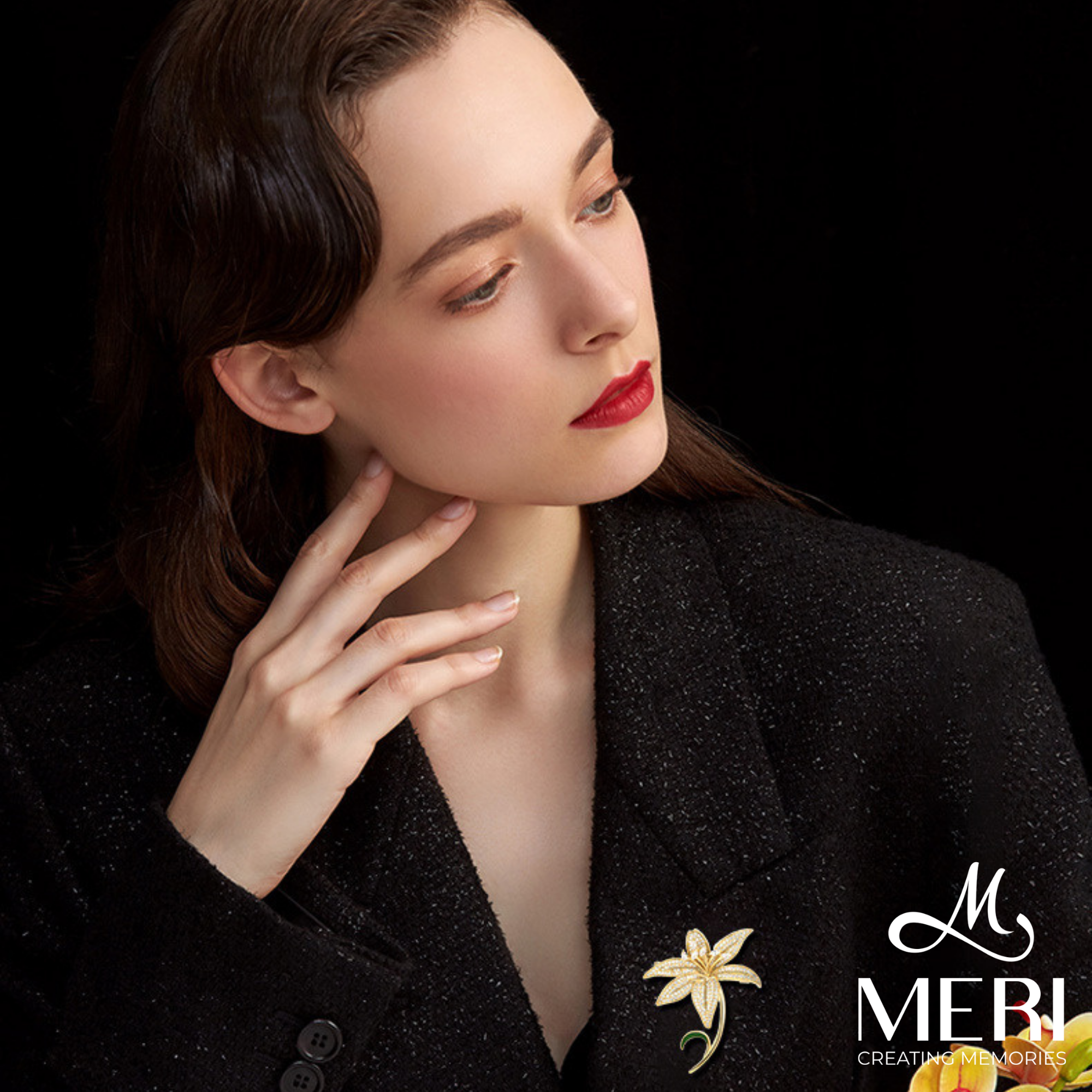  Cài áo Radiant Lily 