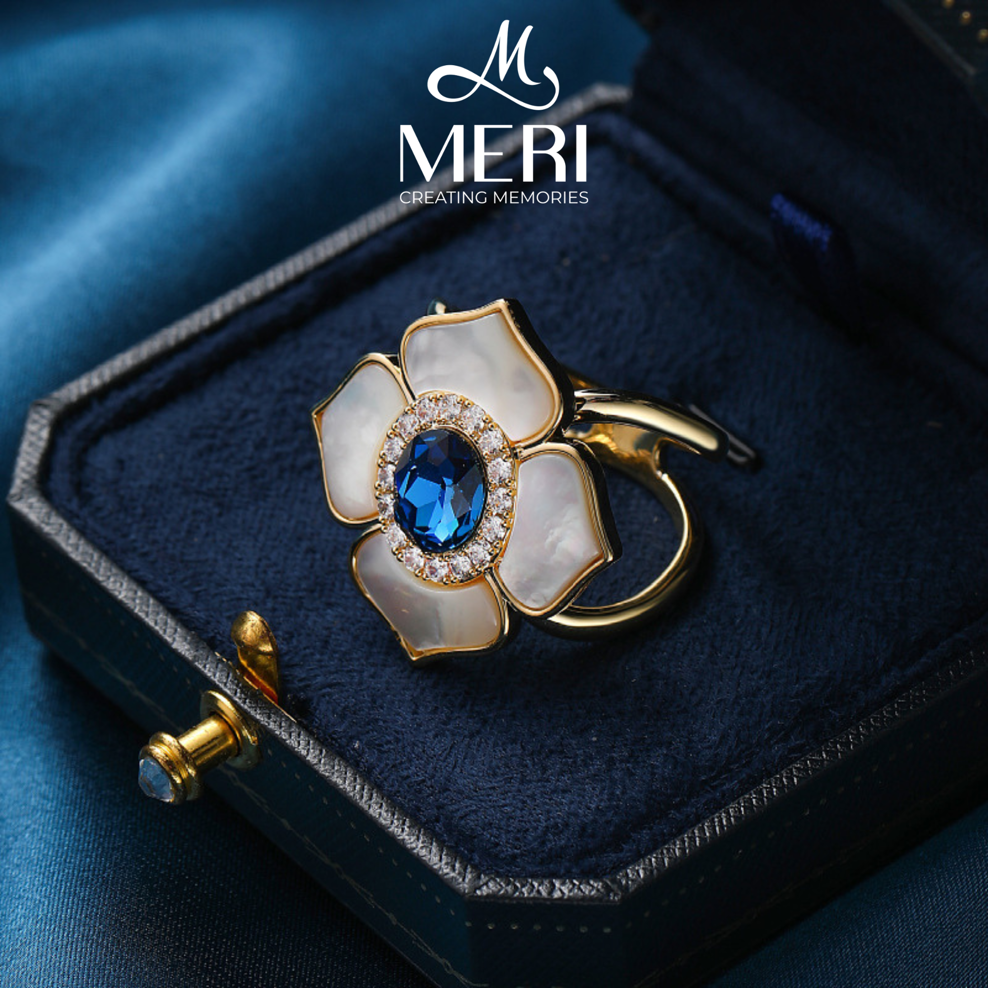  Cài khăn Classic Bloom 