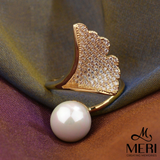  Cài khăn Ginkgo Pearl 