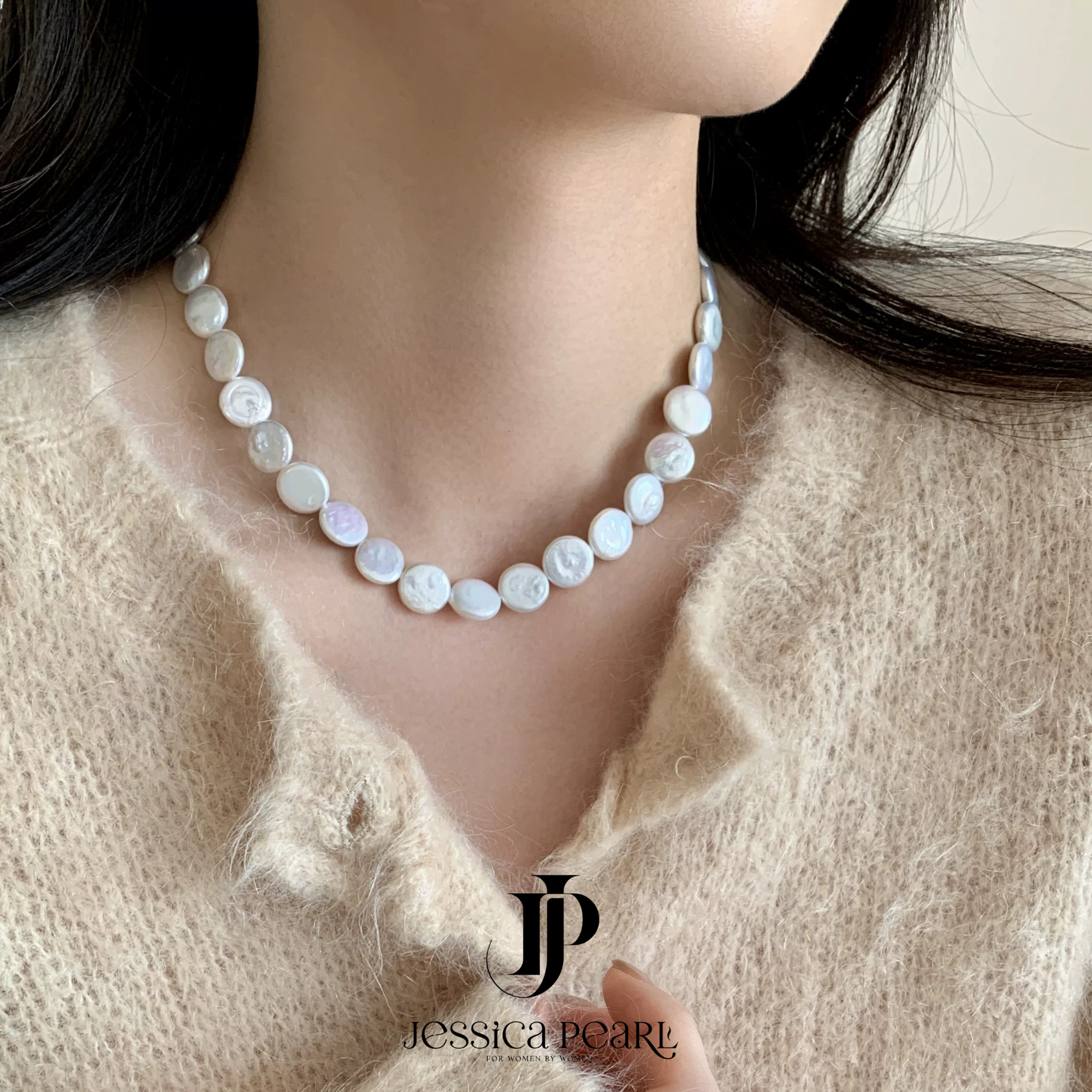  Dây chuyền nữ Baroque Pearl 