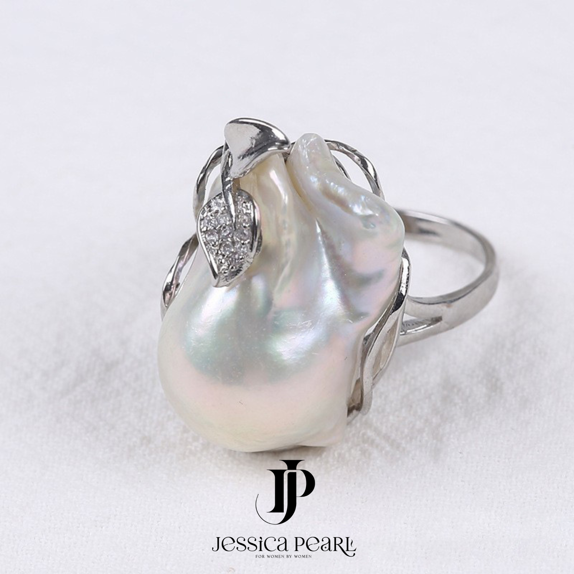  Nhẫn nữ Baroque Pearl 