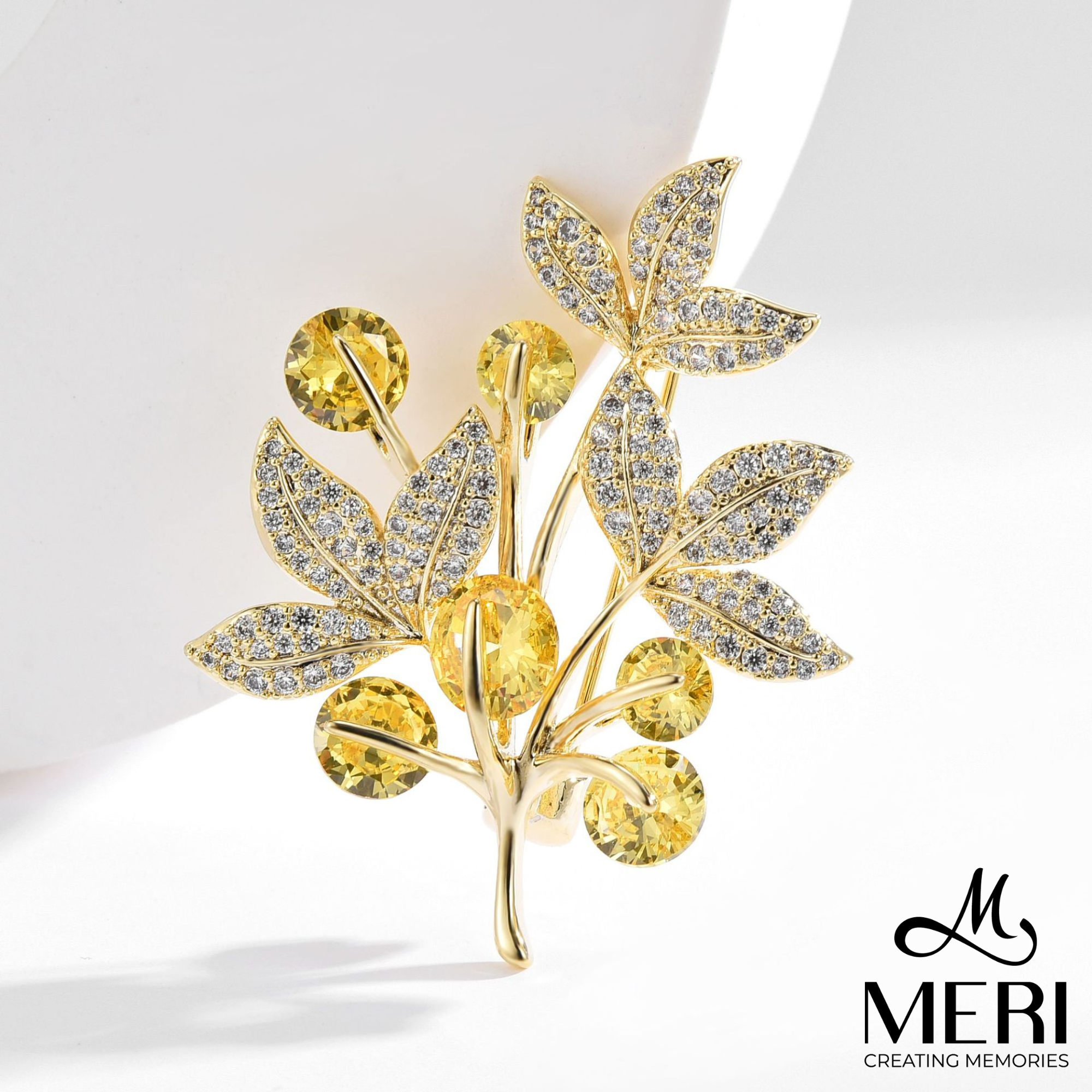  Cài áo cao cấp Leaf & Fruits 