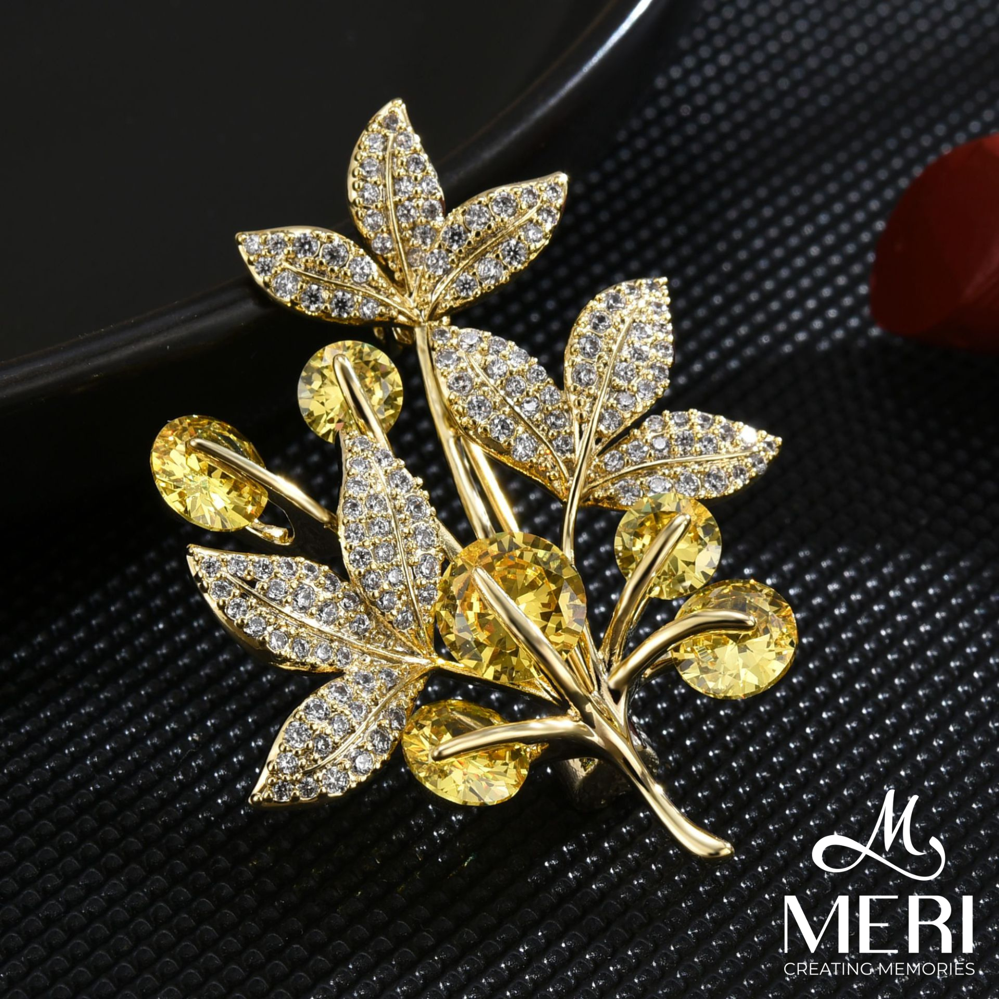  Cài áo cao cấp Leaf & Fruits 