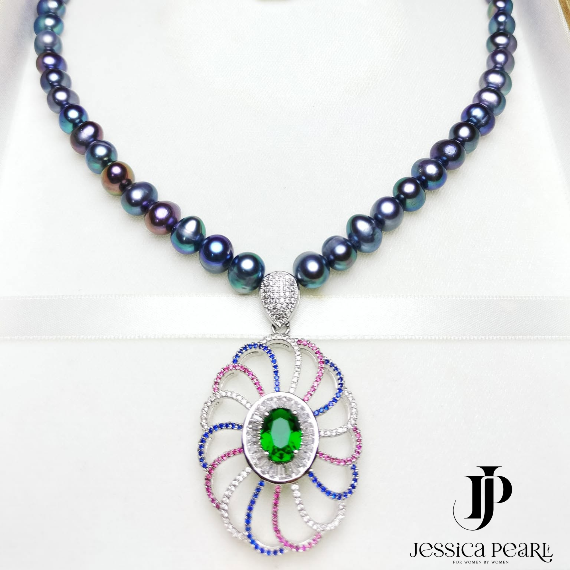  Dây chuyền nữ Midnight Pearl 