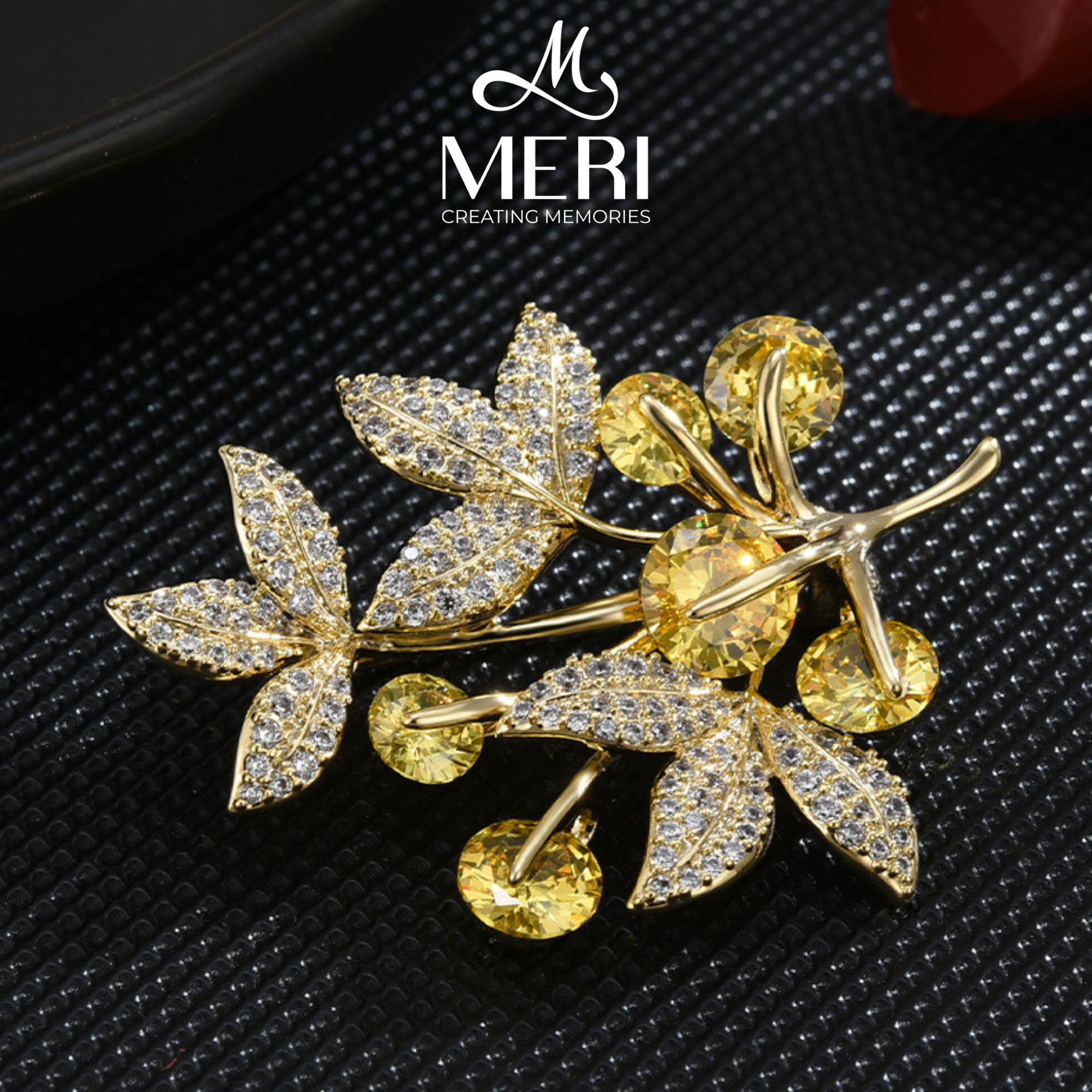  Cài áo cao cấp Leaf & Fruits 