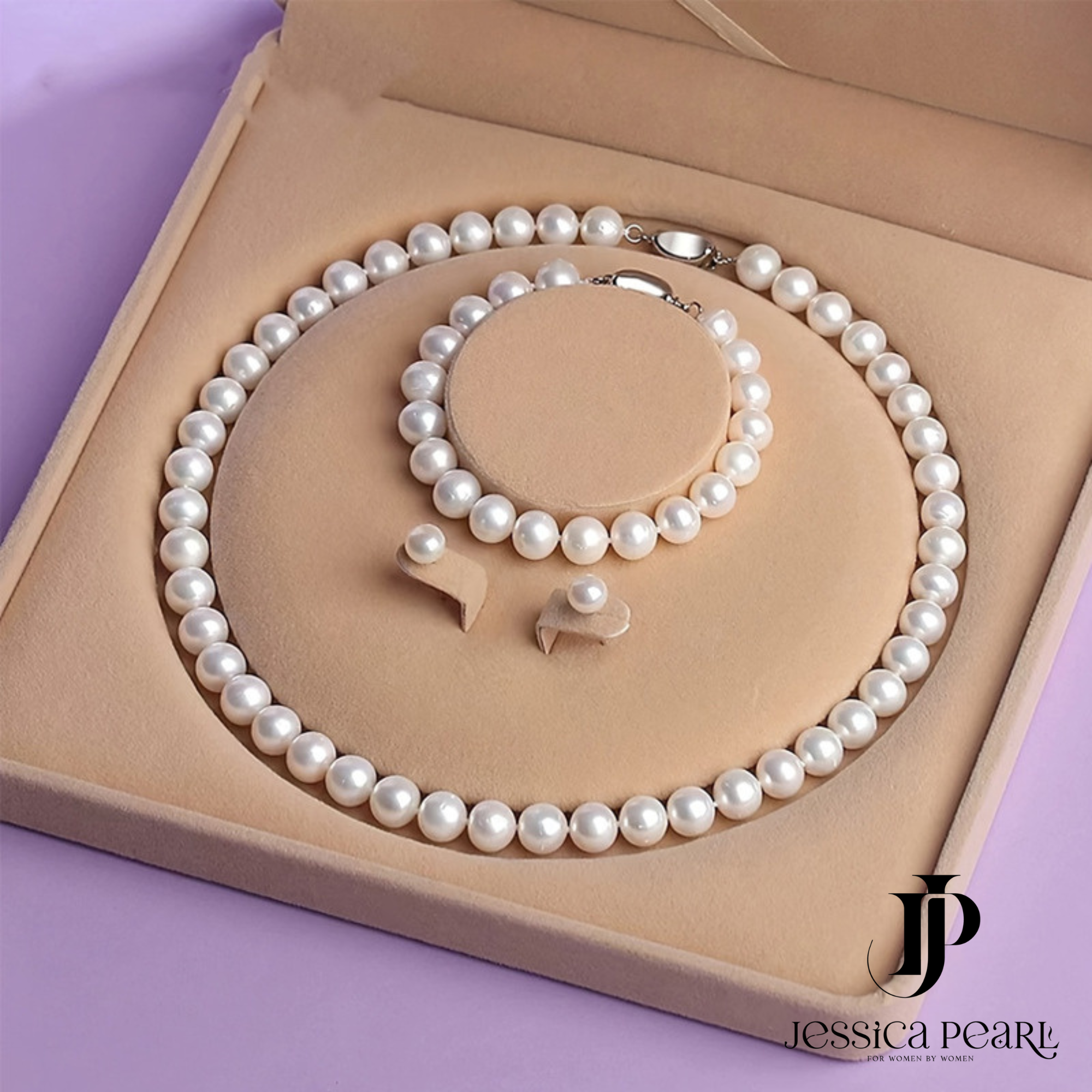  Bộ trang sức nữ Classic Pearl 