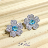  Khuyên tai nữ Azure Dew 
