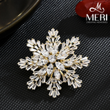  Cài áo Winter Snowflake 