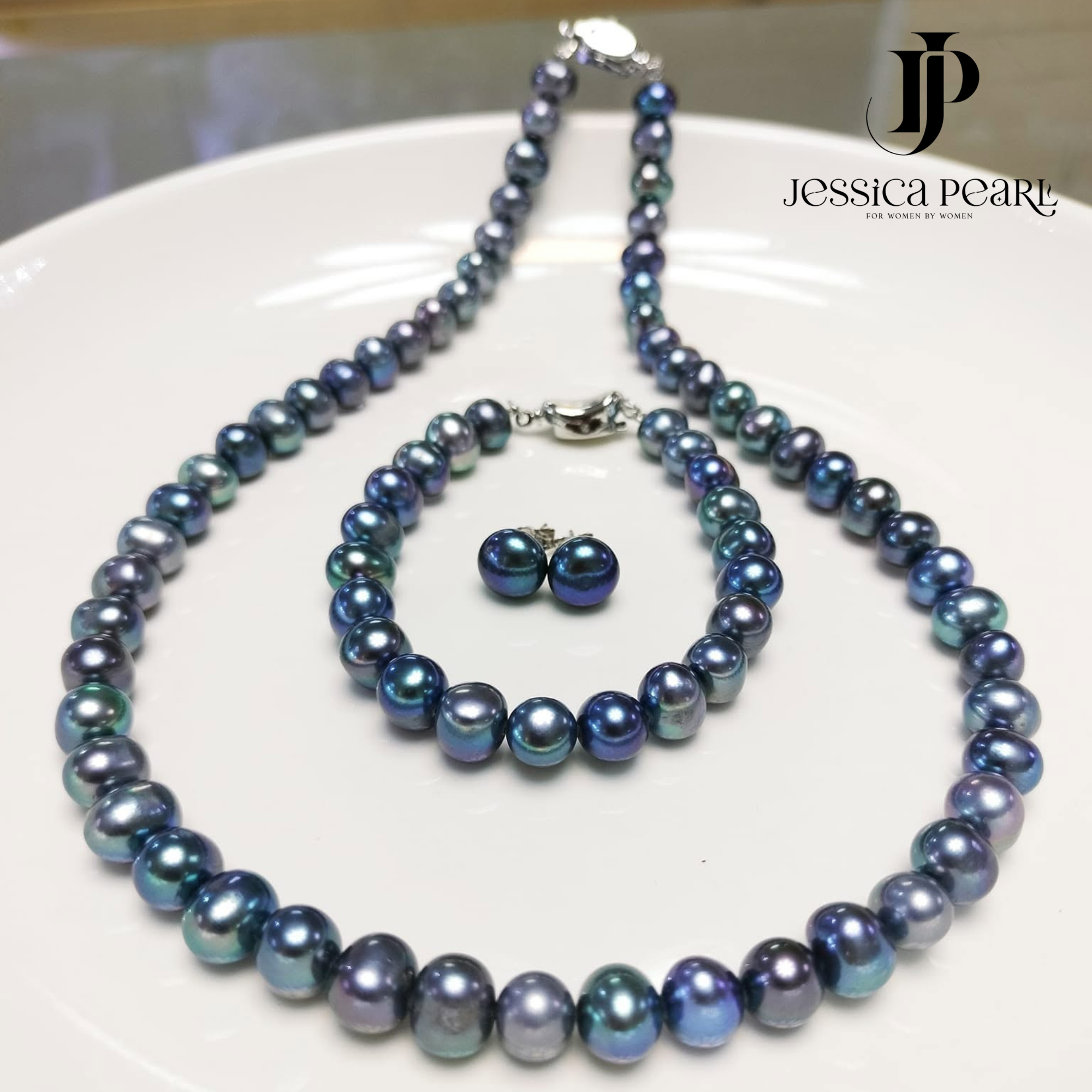  Bộ trang sức nữ Classic Pearl 