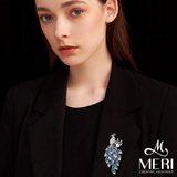  Cài áo Azure Peacock 