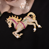  Cài áo Prosperity Horse 