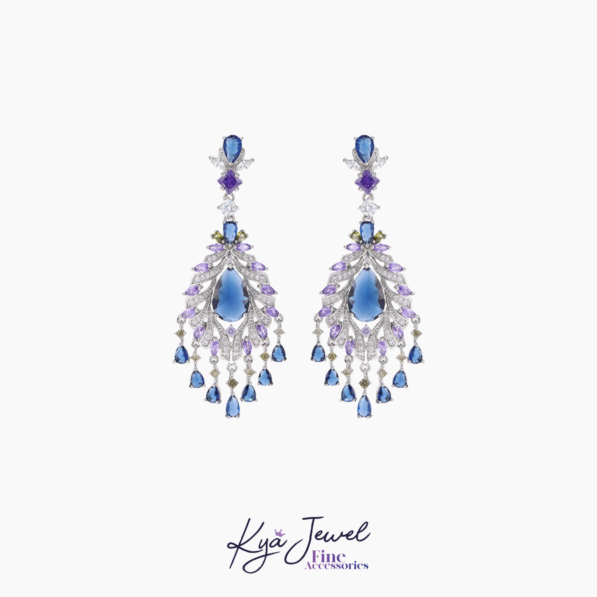  Khuyên tai nữ Luminous Plume 