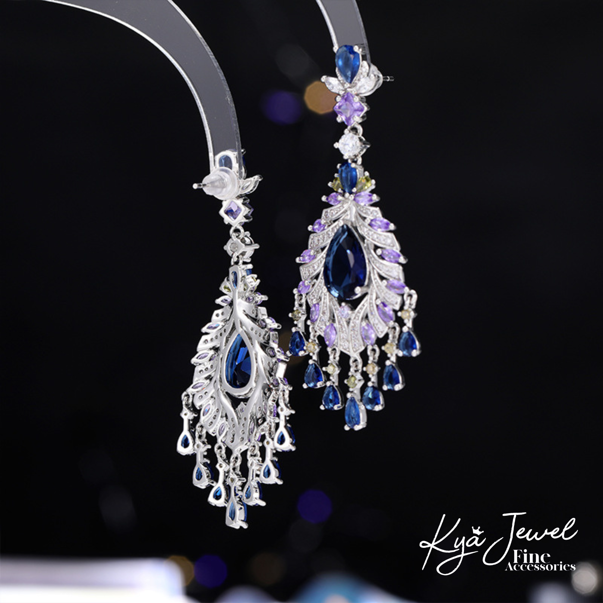  Khuyên tai nữ Luminous Plume 