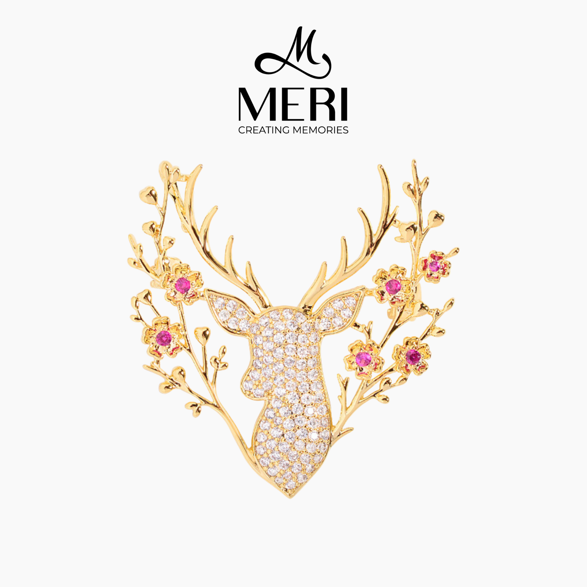  Cài áo Antler Bloom 