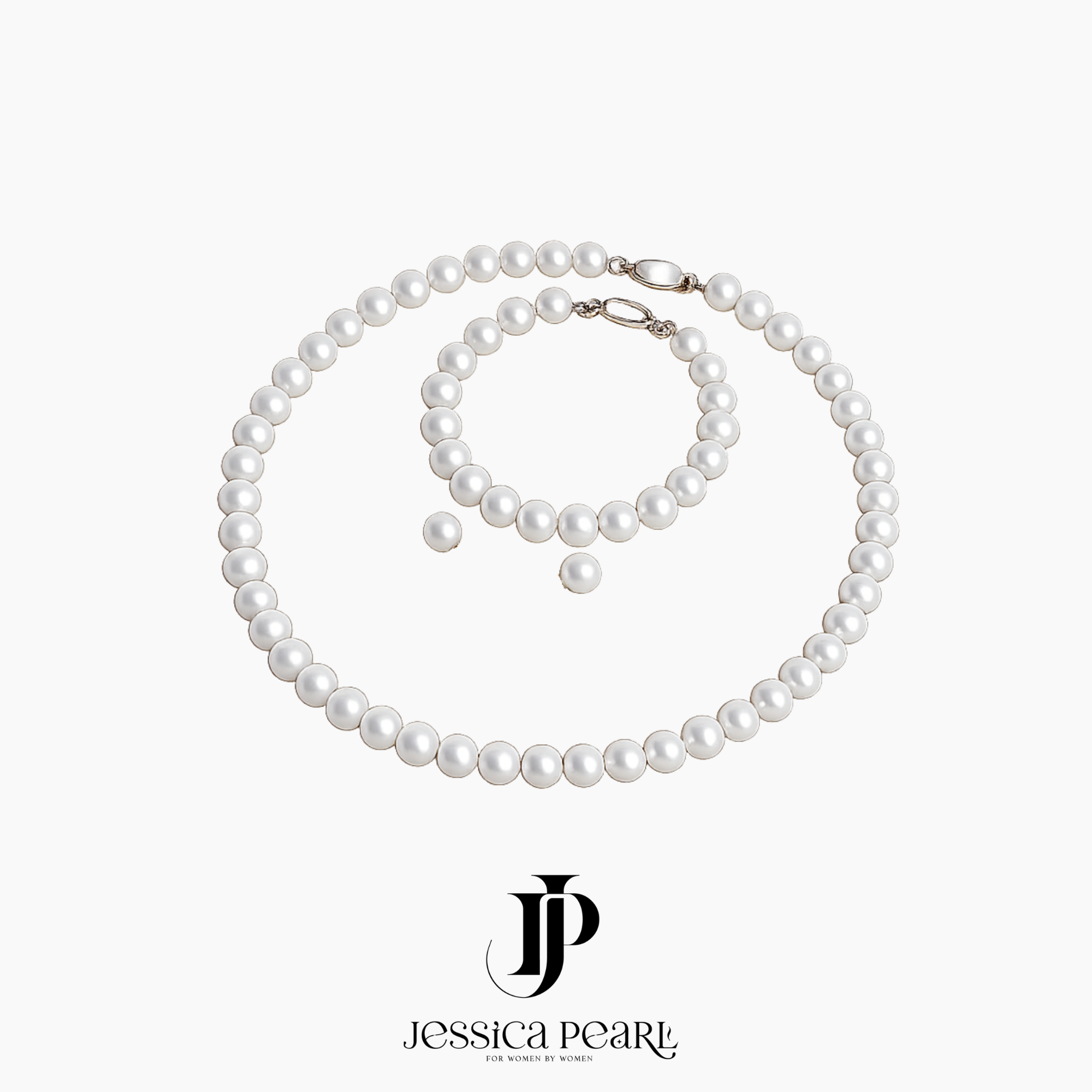  Bộ trang sức nữ Classic Pearl 