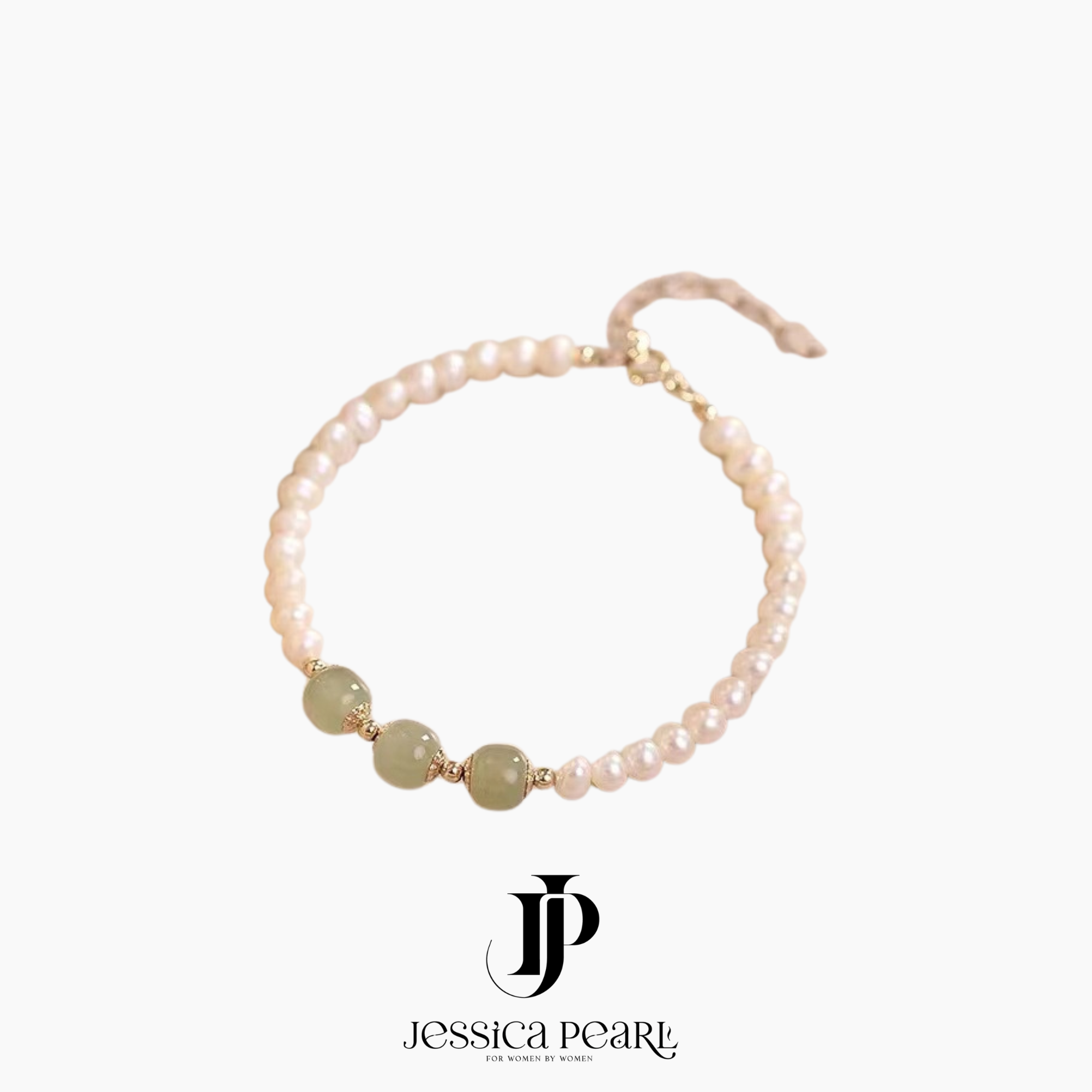  Vòng tay nữ Jade Pearl 
