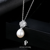  Dây chuyền nữ Freshwater Pearl Floral 