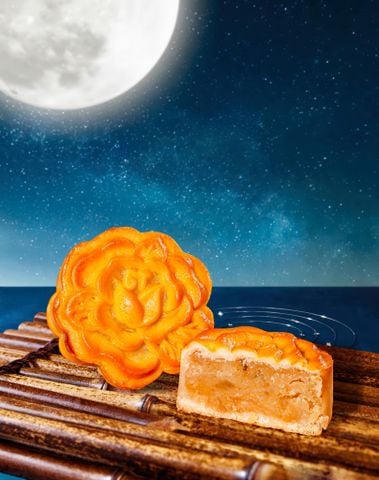  BÁNH NƯỚNG HẠT SEN (BAKED LOTUS SEED MOONCAKE) 