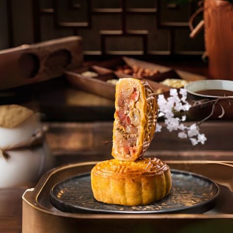  BÁNH NƯỚNG THẬP CẨM (MIXED FILLING BAKED MOONCAKE) 