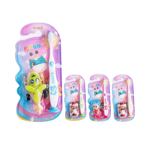 Bàn chải đánh răng trẻ em Bizs+ KIDOS1 (kèm quà khuyến mại)