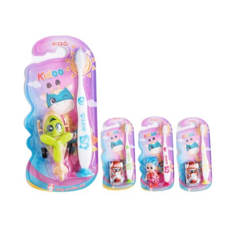 Bàn chải đánh răng trẻ em Bizs+ KIDOS1 (kèm quà khuyến mại)