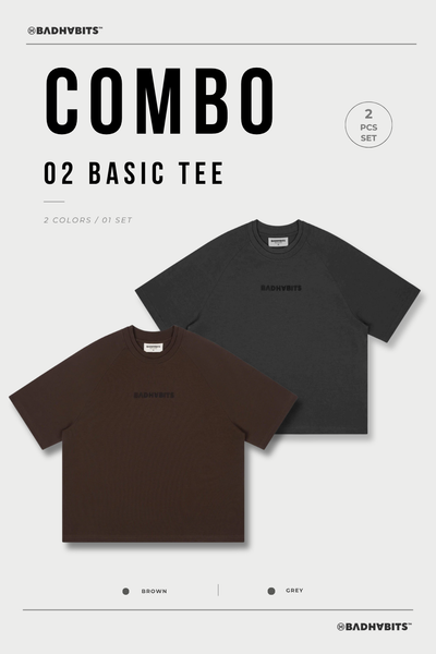 [COMBO 2 ÁO - SIZE S] ÁO THUN CLASSIC BOXY TEE