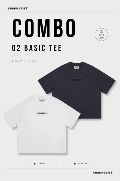 [COMBO 2 ÁO - SIZE L] ÁO THUN CLASSIC BOXY TEE