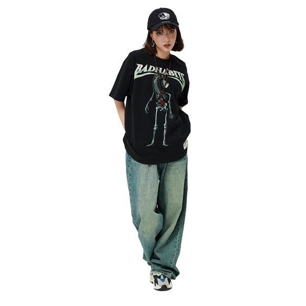 [COMBO 2 ÁO - SIZE XS] ÁO THUN HYDRA BONE TEE / BLACK ROCKER ATONOMY TEE