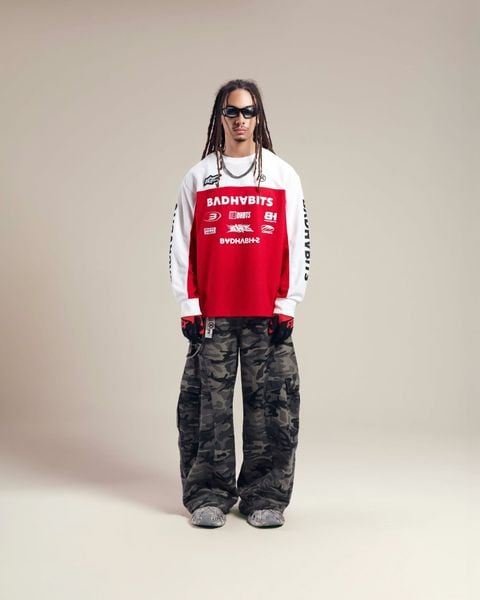 ÁO THUN BAD F1 BOXY LONG SLEEVES