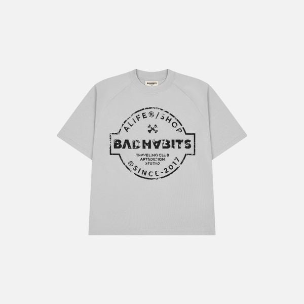 ÁO THUN COFFEE STAMP BOXY TEE