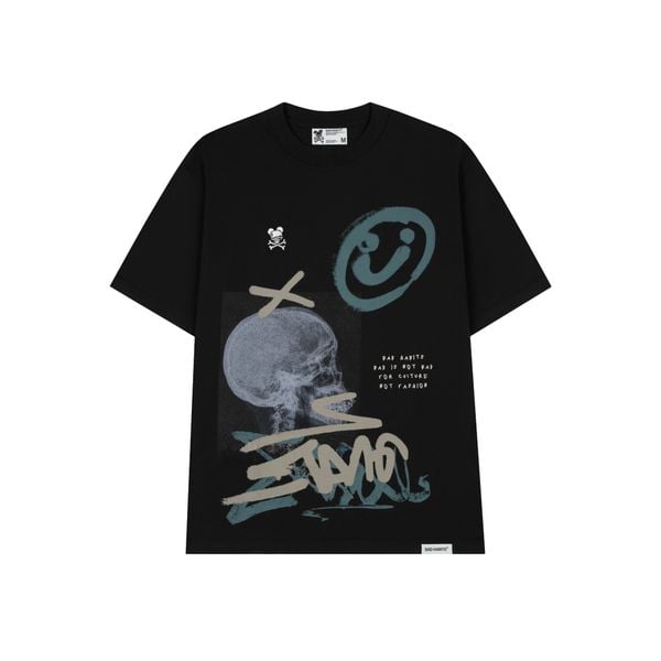 X-RAY ART TEE - BLACK