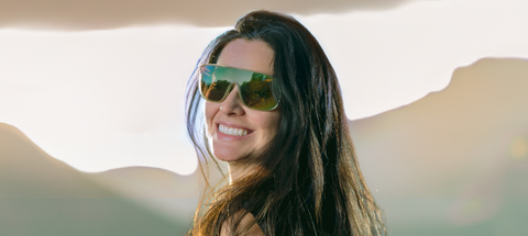 SANCTUM XL | SATIN CITRUS - Tròng Gương Vàng