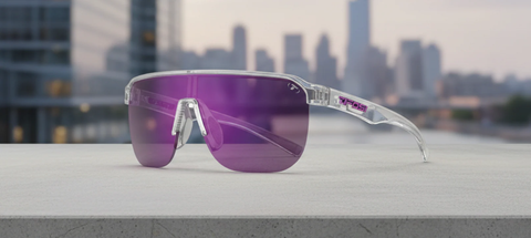 SANCTUM SL | CRYSTAL CLEAR - Tròng Gương Tím