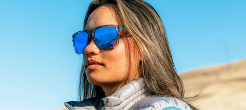 SHUMO | CRYSTAL SMOKE - Tròng Gương Cobalt