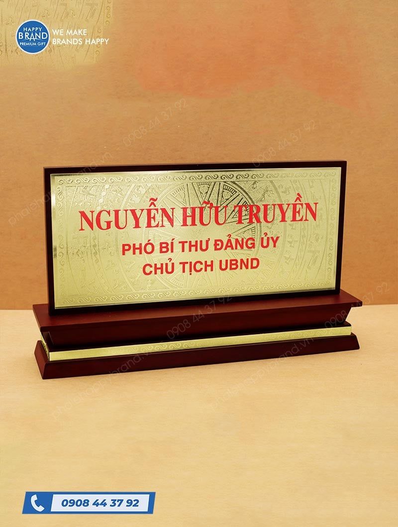BẢNG CHỨC DANH GỖ ĐỒNG