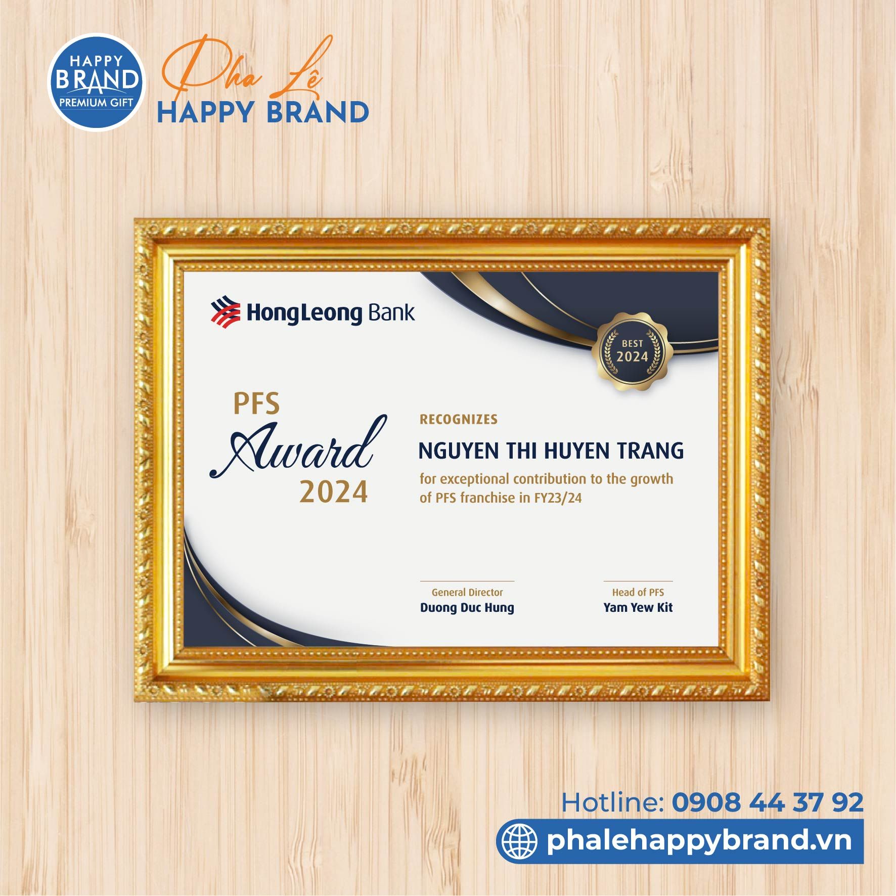 Khung Bằng Khen - KN08