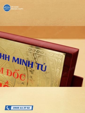  BẢNG CHỨC DANH GỖ ĐỒNG 