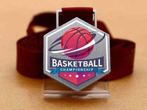  HUY CHƯƠNG TẠO HÌNH TÙY CHỈNH - BASKETBALL CHAMPIONSHIP 