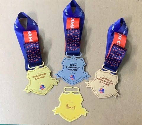  HUY CHƯƠNG TẠO HÌNH TÙY CHỈNH - ENGLISH CHAMPION 