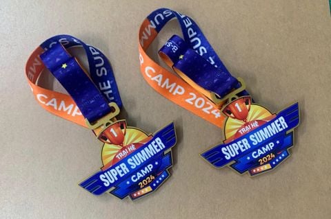  HUY CHƯƠNG TẠO HÌNH TÙY CHỈNH - SUPER SUMMER CAMP 